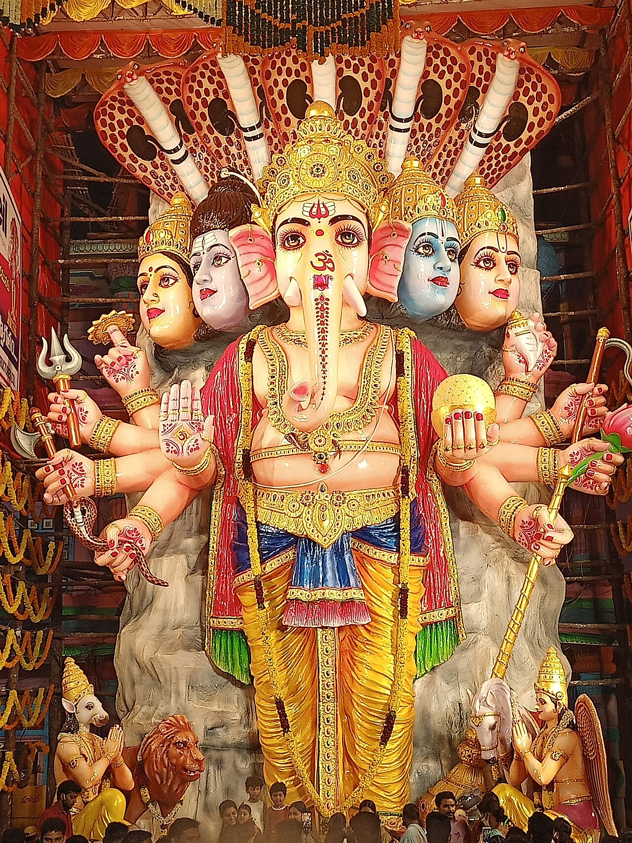Sacred Lord Deity Portrait